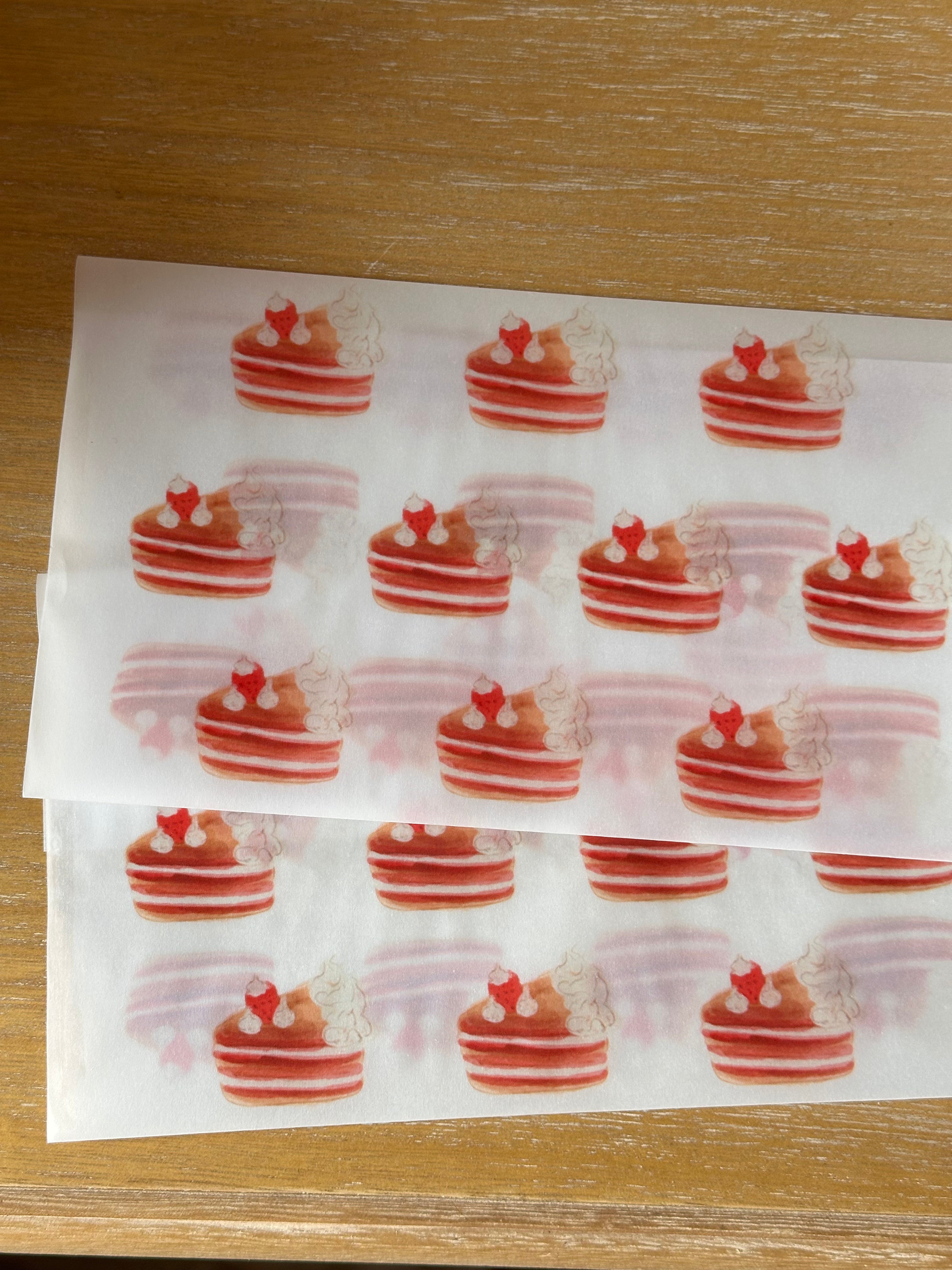envelope: strawberry truffle cake